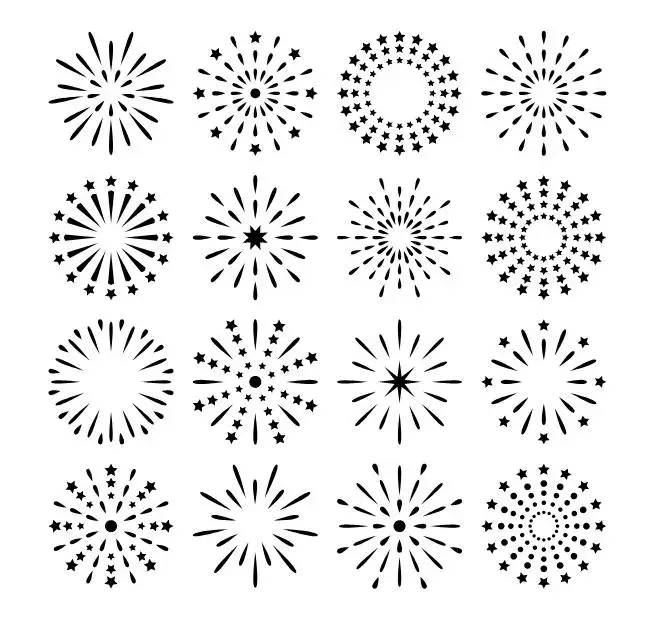 laser engraving marking Fireworks vector file free download
