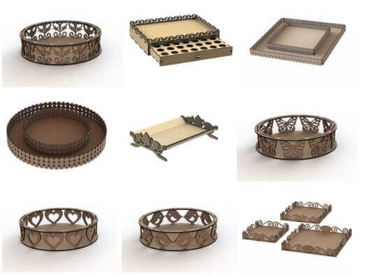 tray free laser cut projects download